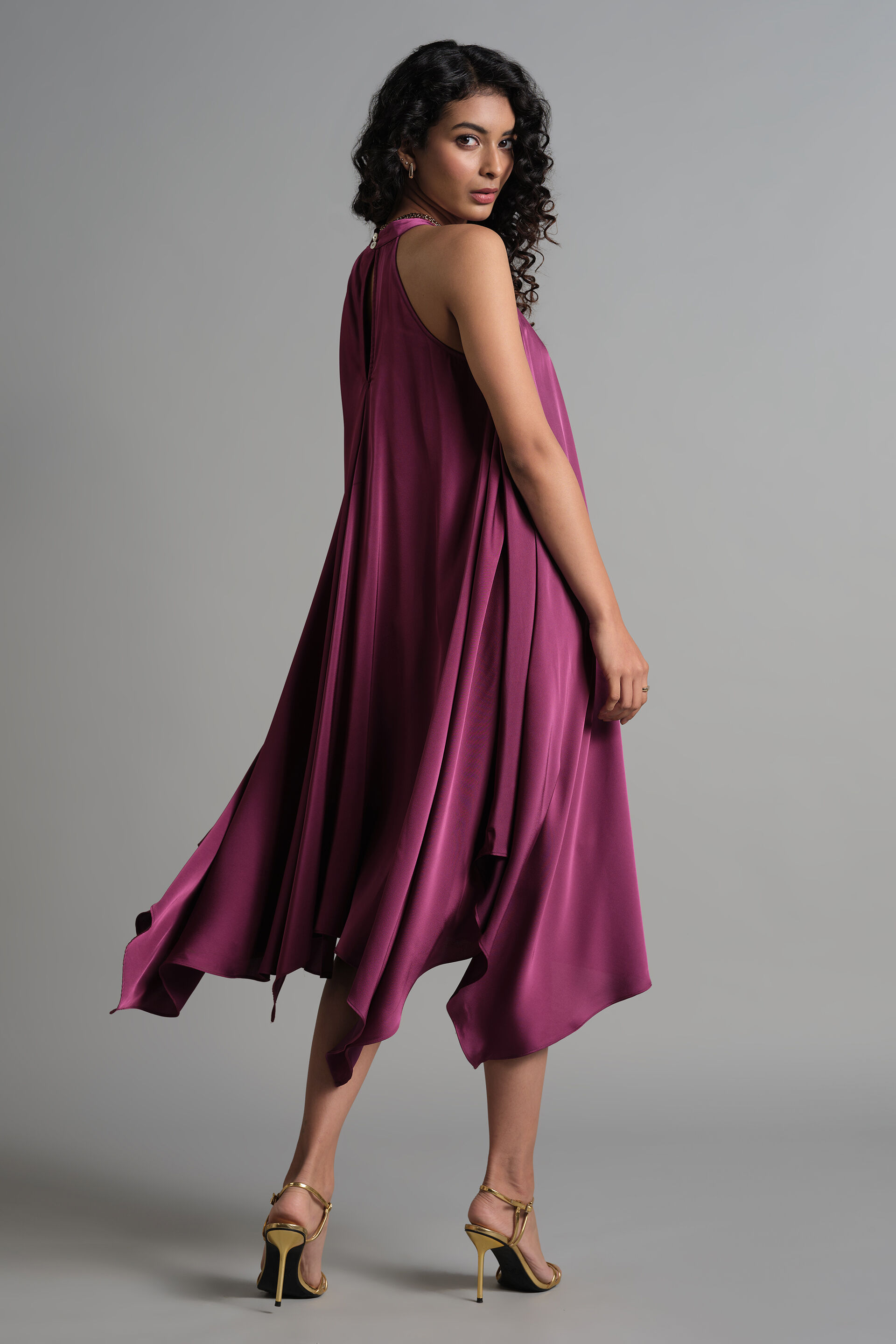 Banafsha Dress, Purple, image 4